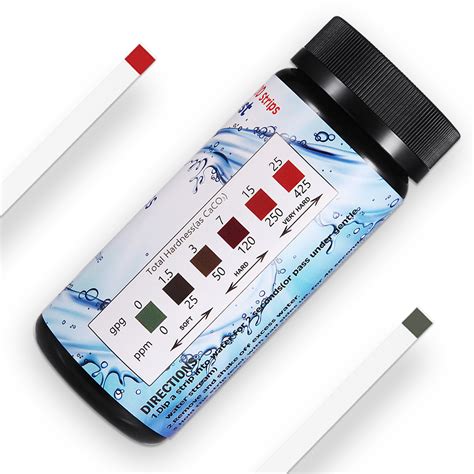 hardness test for water|water hardness test strips free.